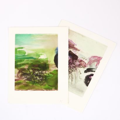 ZAO Wou-Ki (1921-2013).
Randonnées de R....