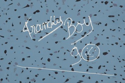 FRANCKY BOY (né en 1954). 
L'ours sur le...