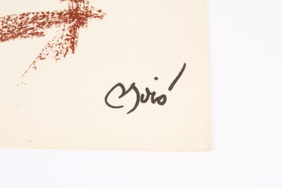 Joan MIRO (1893-1983).
Maravillas con variaciones...