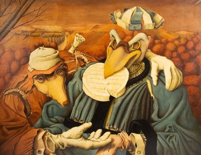 Bruno MONVOISIN (né en 1953). 
Le Corbeau...