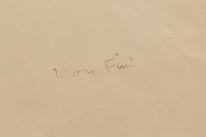 Leonor FINI (1908-1996).
Personnage ailé...