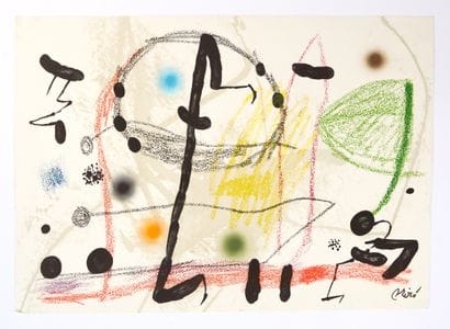 Joan MIRO (1893-1983).
Maravillas con variaciones...