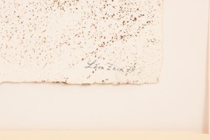 Léon ZACK (1892-1980)
Composition, 1978.
Aquarelle...