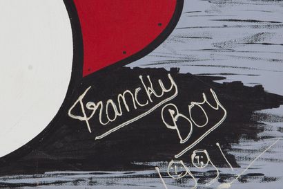 FRANCKY BOY (né en 1954). 
Formule 1, 1991....