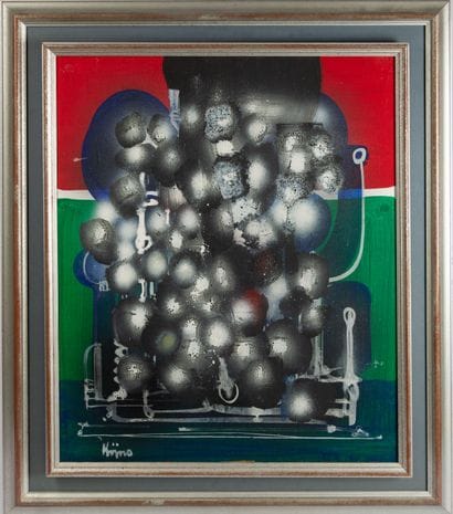 Ladislas KIJNO (1921-2012).
Composition abstraite...
