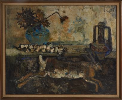 Raymond GUERRIER (1920-2002).
Nature morte...