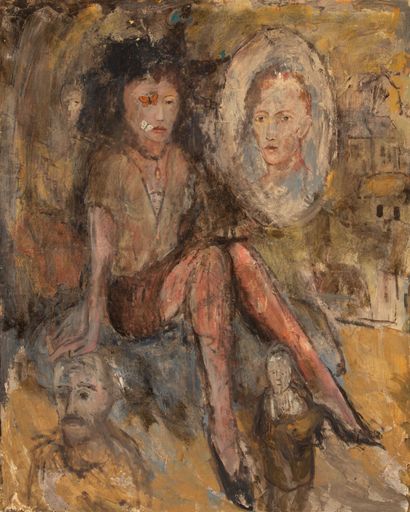 Zvi MILSHTEIN (1934-2020).
Portraits, femme...