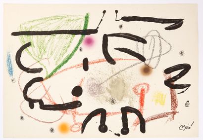 Joan MIRO (1893-1983).
Maravillas con variaciones...