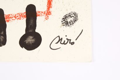Joan MIRO (1893-1983).
Maravillas con variaciones...