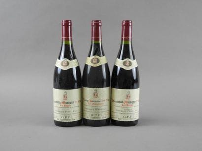 Ensemble de 3 bouteilles : 1 bouteille VOSNE...