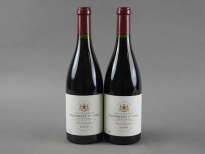 2 bouteilles VOUGEOT 