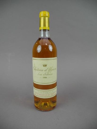 1 bouteille CH. d'YQUEM, 1° cru supérieur...