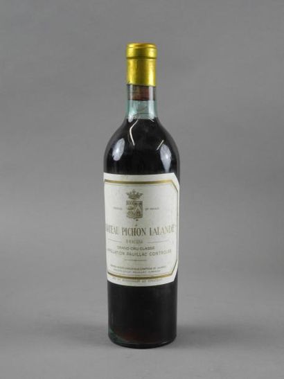 1 bouteille CH. PICHON-LONGUEVILLE COMTESSE,...