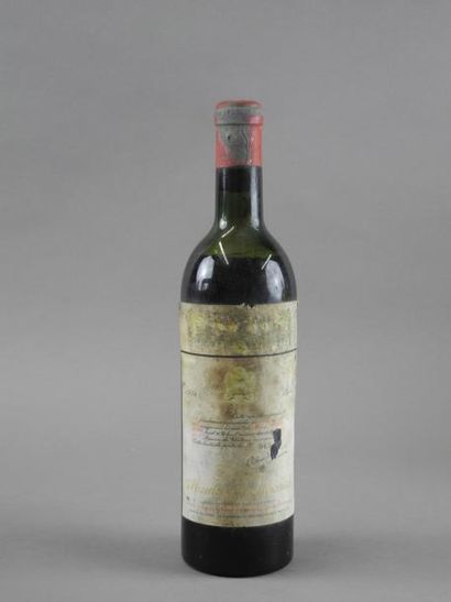 1 bouteille CH. MOUTON-ROTHSCHILD, 1° cru...