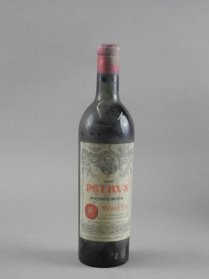 1 bouteille PETRUS, Pomerol 1954 (LB)