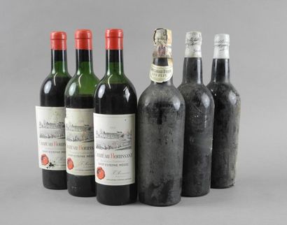 Ensemble de 6 bouteilles : 3 bouteilles CH....