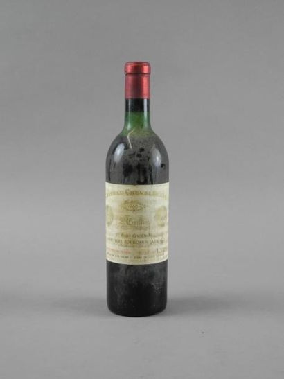 1 bouteille CH. CHEVAL-BLANC, 1° Grand cru...