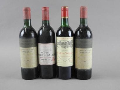 Ensemble de 4 bouteilles : 1 bouteille CH....