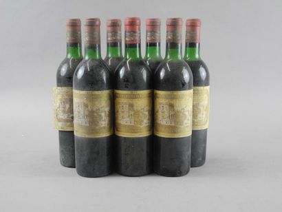 7 bouteilles CH. DUCRU-BEAUCAILLOU, 2° cru...