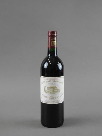 1 bouteille CH. MARGAUX, 1° cru Margaux ...