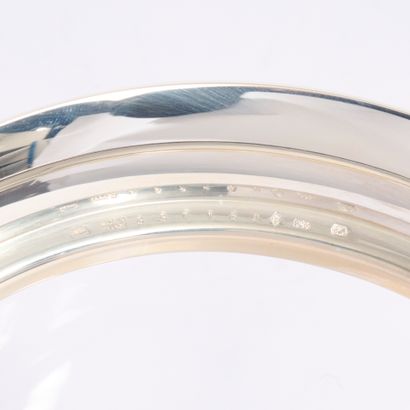 CARTIER, Paris. 
Crystal glaze bucket, 