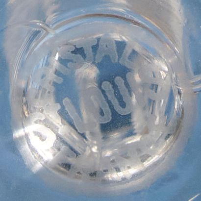 SAINT-LOUIS.
Part of a glass service in cut...