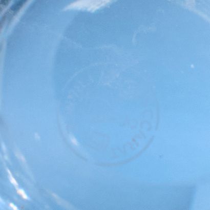 BACCARAT.
Suite de 12 verres à orangeade...