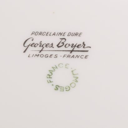 LOURIOUX porcelaine Berry Georges Boyer,...