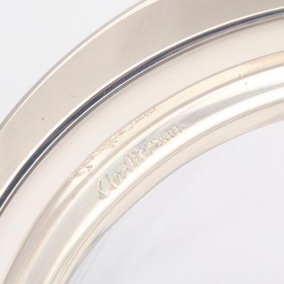 CARTIER, Paris. 
Crystal glaze bucket, 