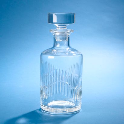 BACCARAT. 
Carafe à Whisky et son bouchon...
