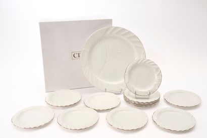 JPF pour CHRISTIAN DIOR.
Service à hors-d'œuvre...