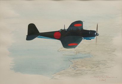 20th century school. 

Mitsubishi H6M5C,...