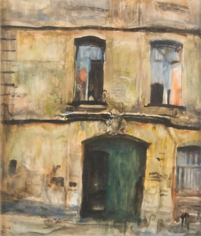 Monique JORGENSEN (1906-?)
Hotel door in...