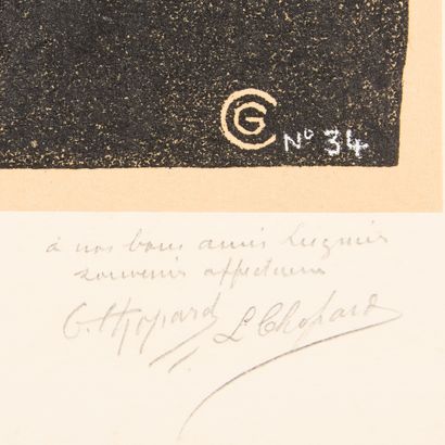 Gaston CHOPARD (1883-1942). 
Portrait of...