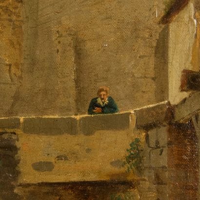 School of the first quarter of the 19th century.

Moret...