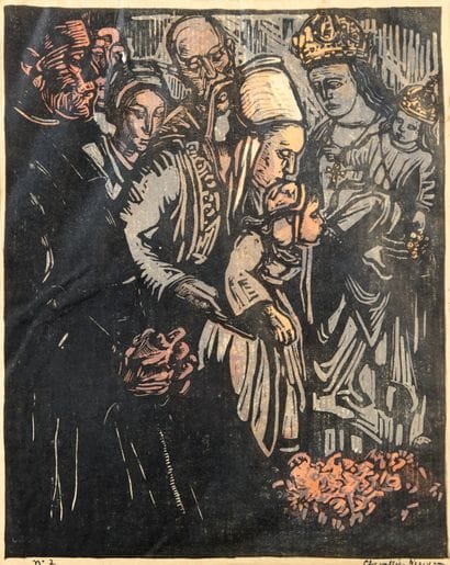 Marie-Renée CHEVALLIER- KERVEN (1902-1987)....