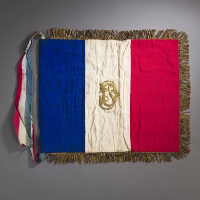 Fanion de véhicule du Président Paul Doumer,...