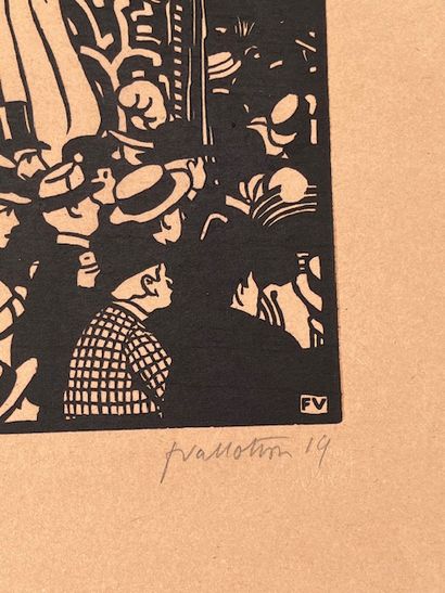 Félix VALLOTTON (1865-1925).
