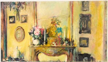 Monique JORGENSEN (1906-?).
Interior with...