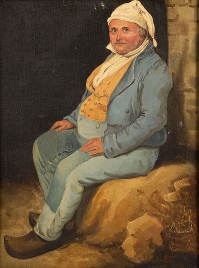 LACOURD (?) (19th century).
Portraits of...