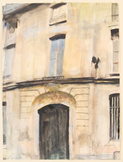 Monique JORGENSEN (1906-?). 
Entrance to...