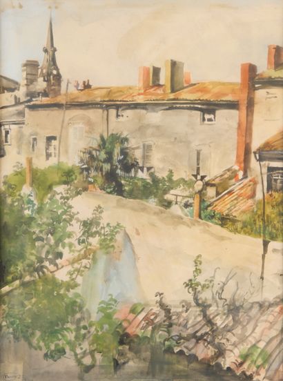 Monique JORGENSEN (1906-?)
View of the roofs...