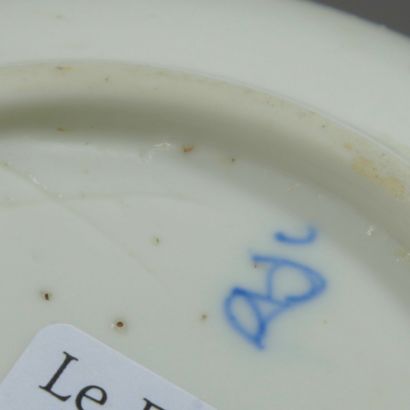 TOURNAI and CHANTILLY. 

Two soft porcelain...