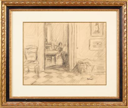 Albert ANDRÉ (1869-1954). 
Interior of the...