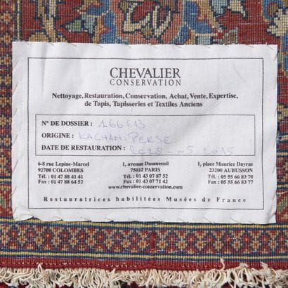 KASHAN KORK.

Lambswool rug decorated with...