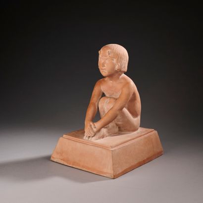 Paul SILVESTRE (1884-1976).
Seated child...