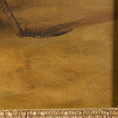 LACOURD (?) (19th century).
Portraits of...