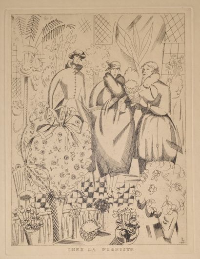 Jean - Emile LABOUREUR (1877 - 1943)
.
-Broadway...