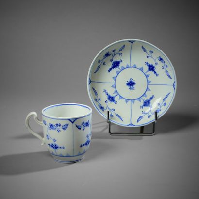 TOURNAI and CHANTILLY. 

Two soft porcelain...