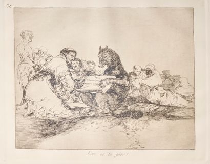 Francisco José DE GOYA (1746 - 1828).
Muchachos...